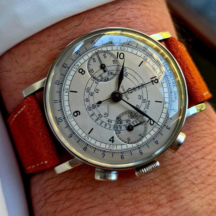 Omega Museum CK2393 MUSEUM JUMBO CAL 33.3 CHRO del 1940 TOP CONDITION LIKE NOS CK987