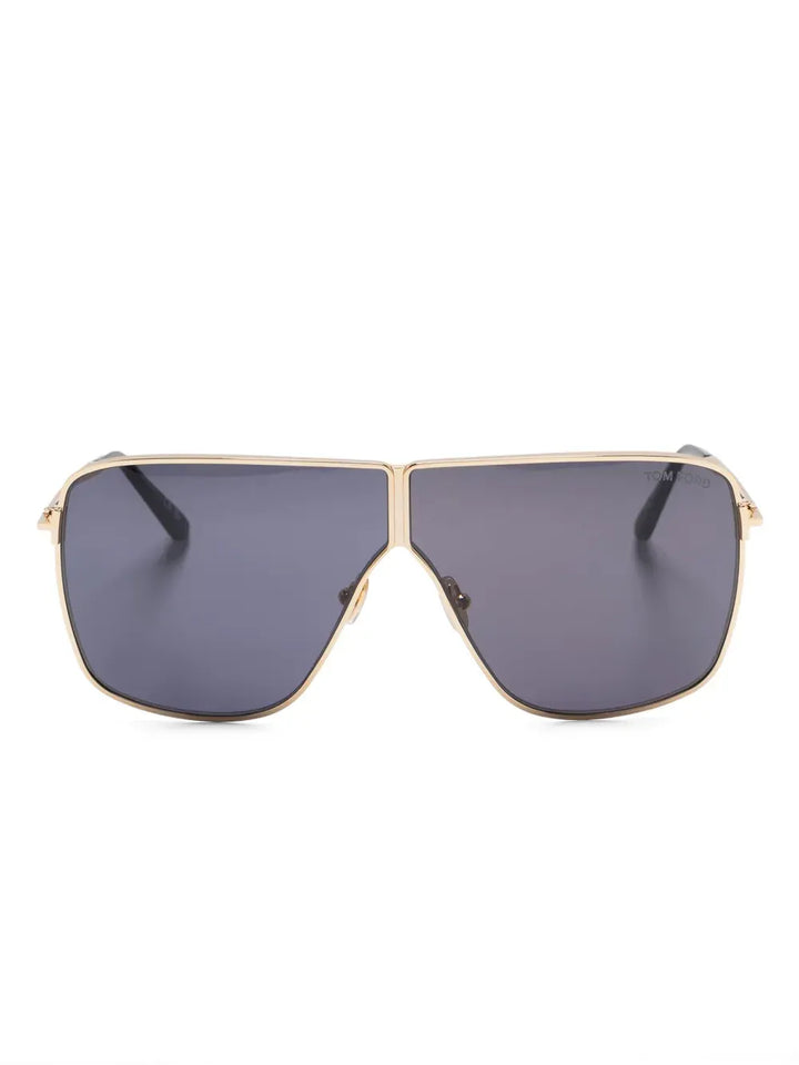 pilot-frame sunglasses