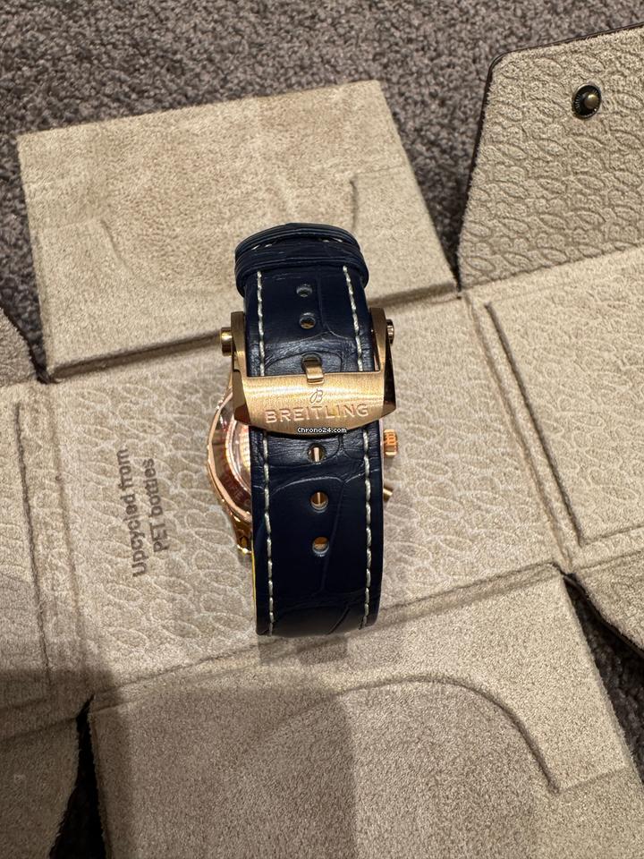 Breitling Navitimer Limited 1 of 25 18k red gold full set new! warranty 2032