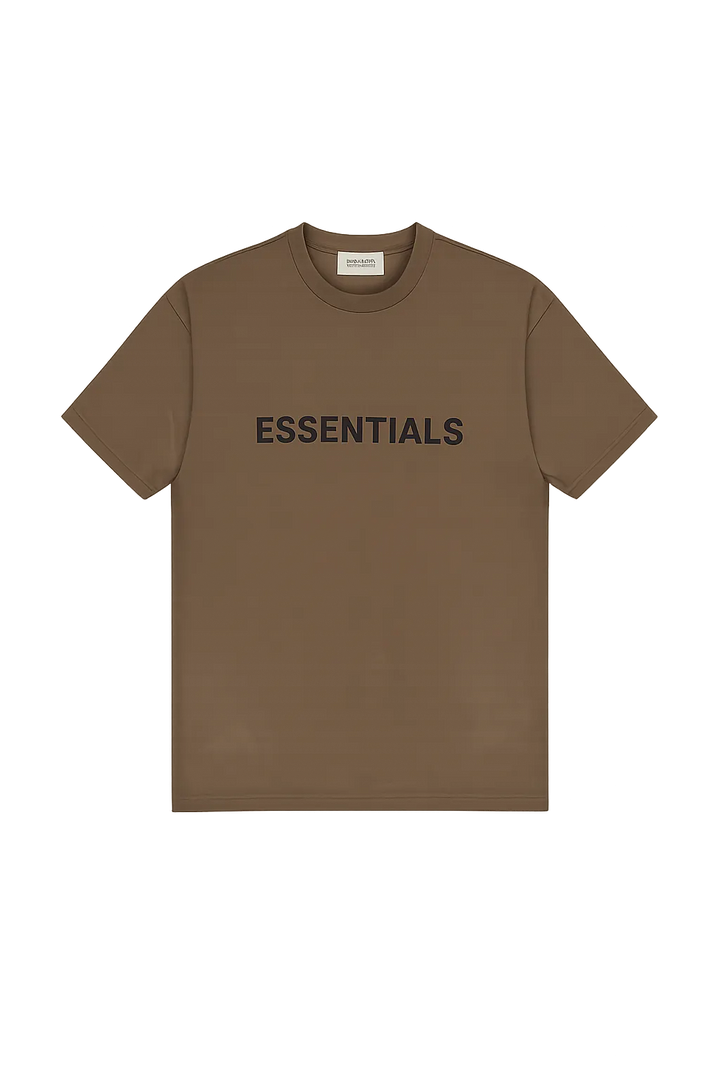 Fear of God Essentials x SSENSE Logo T-Shirt Rain Drum