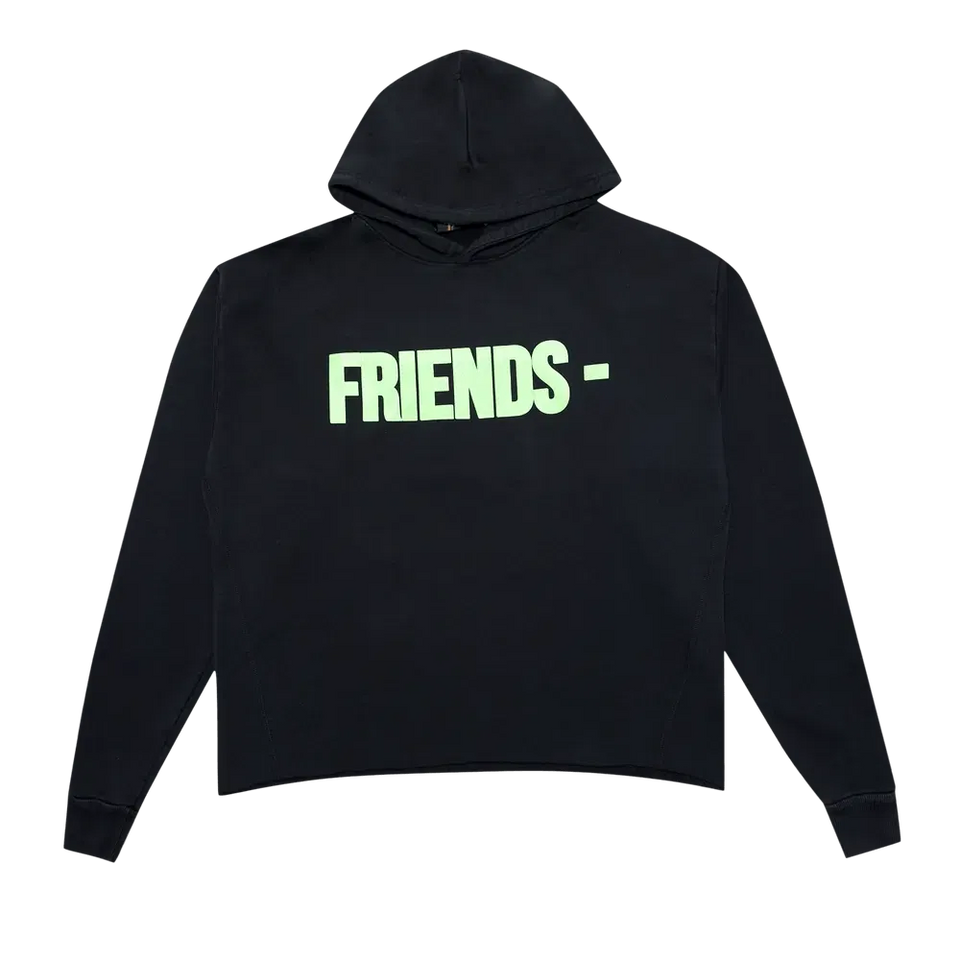 Vlone Friends Hoodie Black/Green
