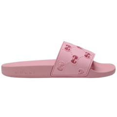 Gucci Wmns GG Slide Rubber 'Pink'