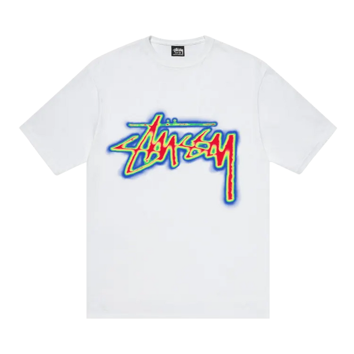 Stussy Thermal Stock T-Shirt White