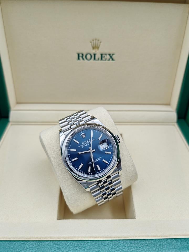 Rolex | Datejust | Rolex Datejust 36 126200 Blue Dial Jubilee New 2025 Full Set | Steel | 36 mm | Steel | Blue | Automatic