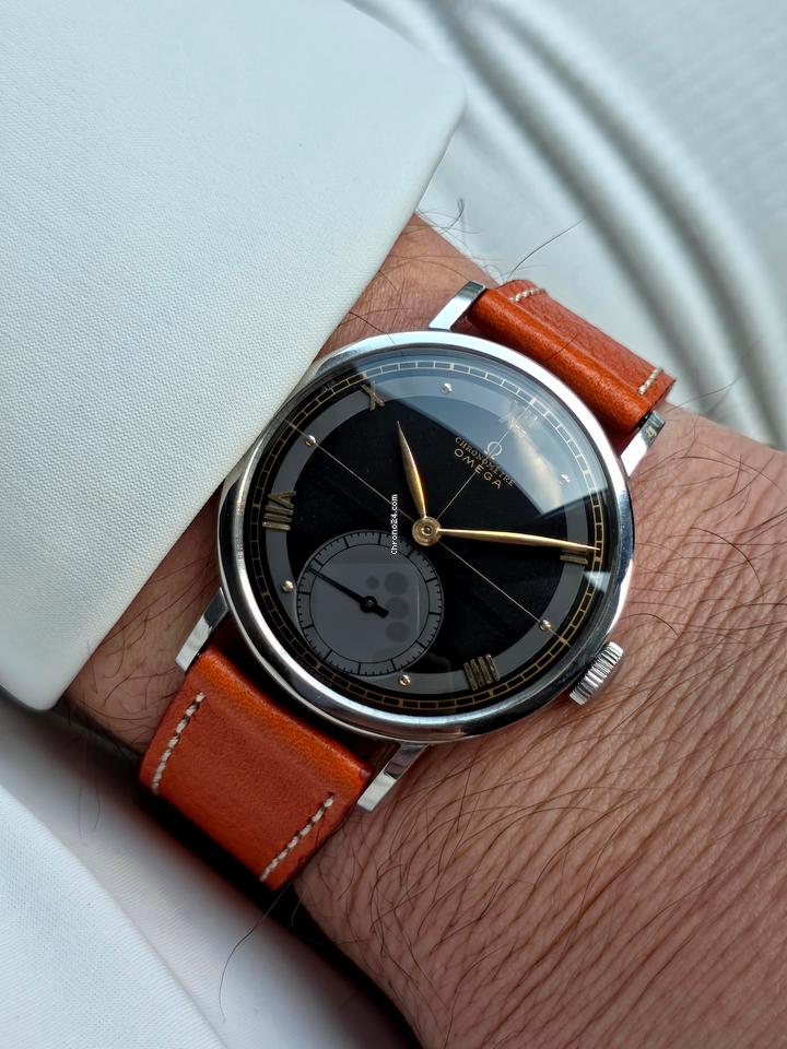 Omega Jumbo CK2366 Kal 30 T2 RG Military Chronomètre 1944 Black Dial RARE WWW DIRTY DOZEN