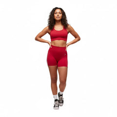 Gymshark Lift Campus Seamless Short - Carmine Red