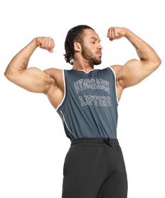 Gymshark Mesh Tank - Titanium Blue