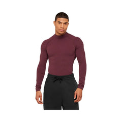 Gymshark Physique Long Sleeve T-Shirt "GS Impact Burgundy GS Cherry Purple"