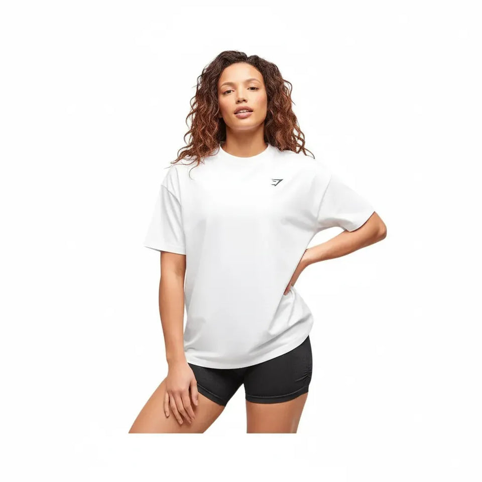 Gymshark Training Oversized T-Shirt - White