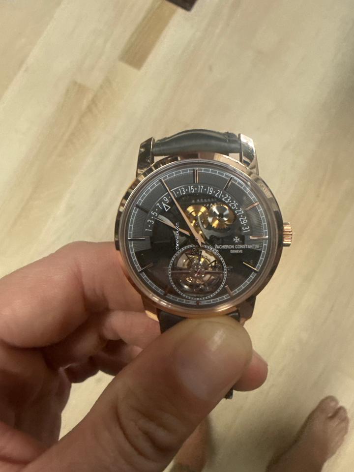 Vacheron Constantin Retrograde6010 T/000 R-B638 TRADITIONNELLE Tourbillon Retrograde Date Openface