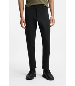 Boss Porsche X Boss Track Pants With Tonal Reflective Branding Black