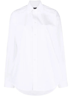 hourglass-shape long-sleeve shirt