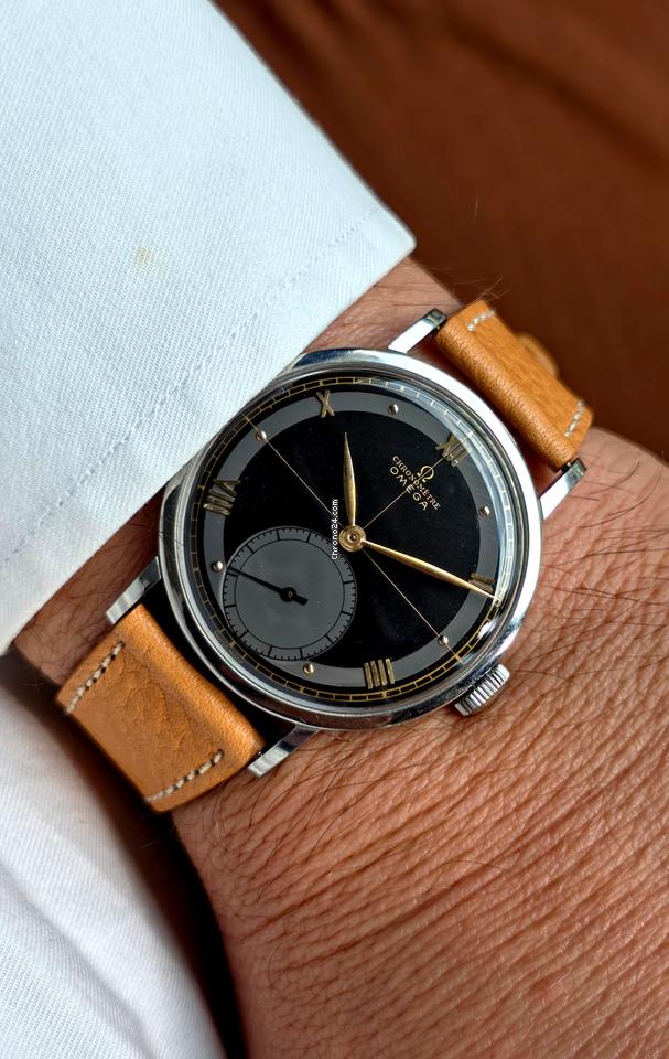 Omega Jumbo CK2366 Kal 30 T2 RG Military Chronomètre 1944 Black Dial RARE WWW DIRTY DOZEN