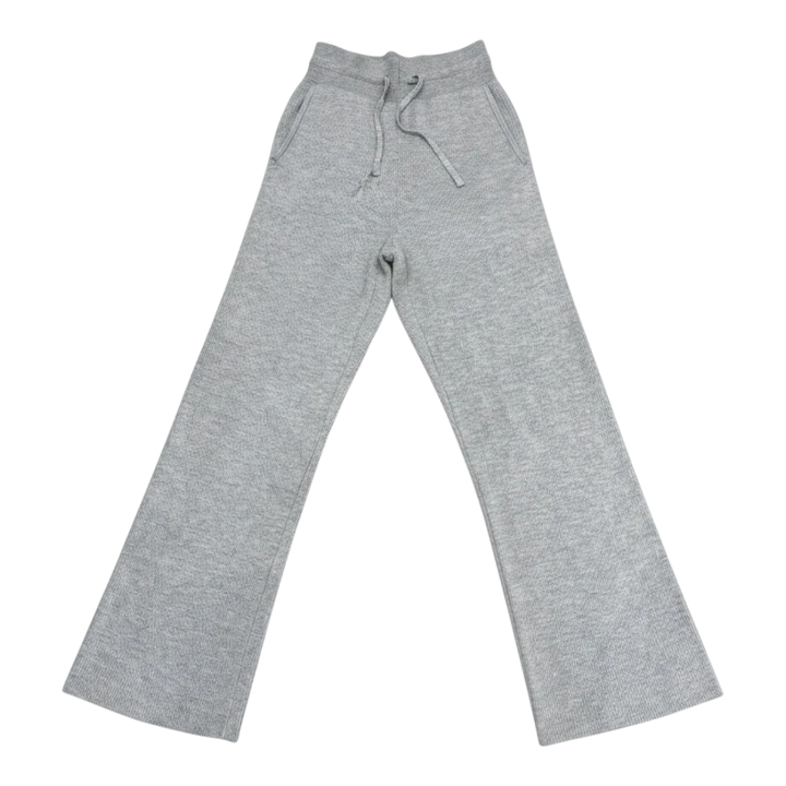 Uniqlo Washable Knit Ribbed Pants – Gray (Women’s)
