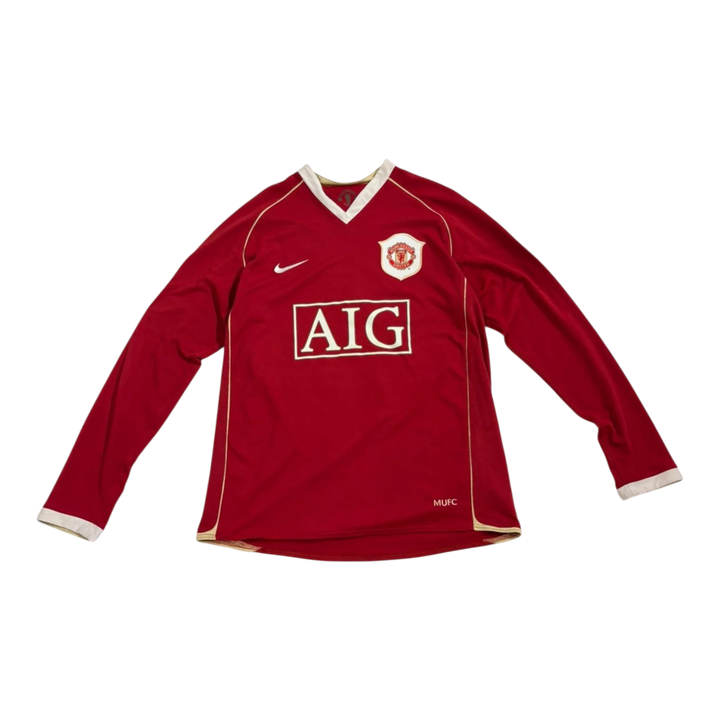 Vintage Nike Manchester Longsleeve Ronaldo Jersey