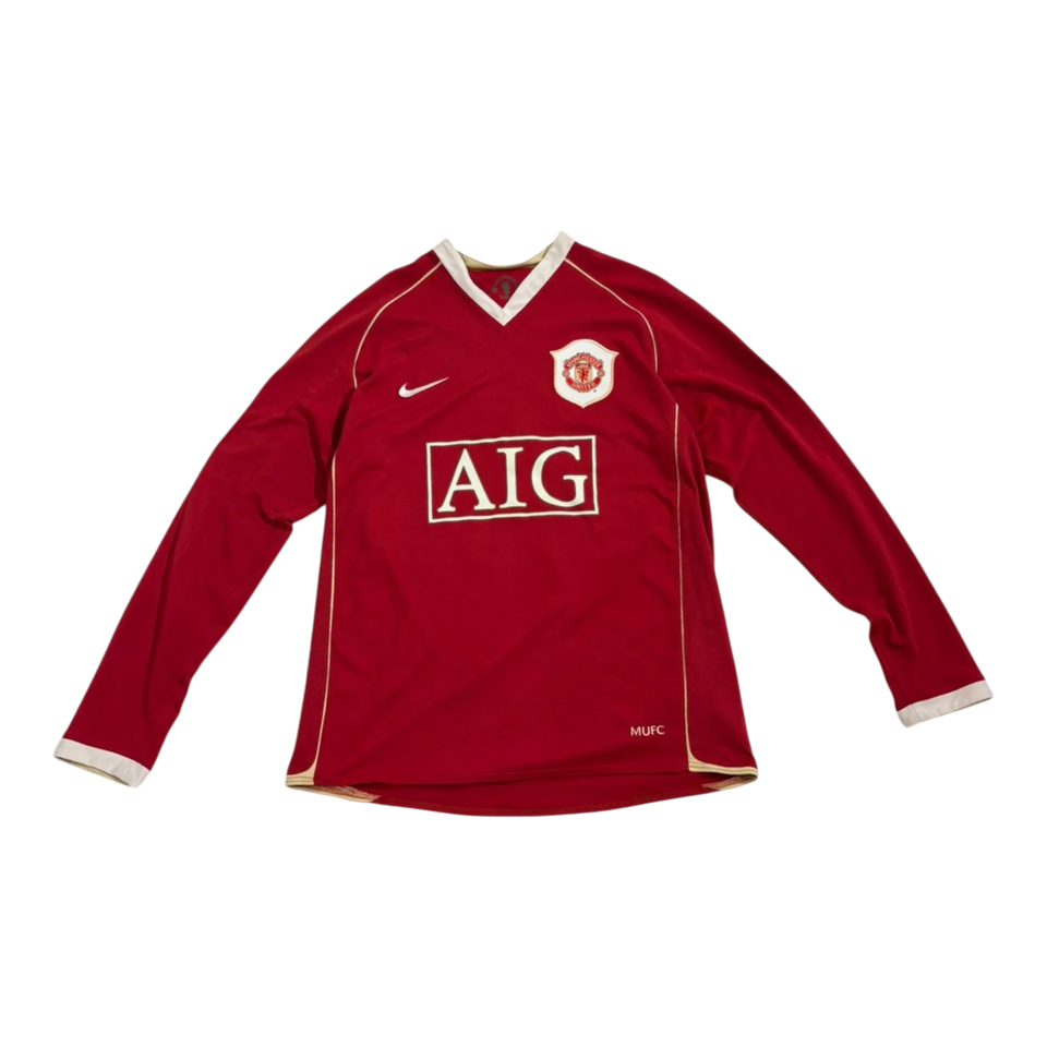 Vintage Nike Manchester Longsleeve Ronaldo Jersey