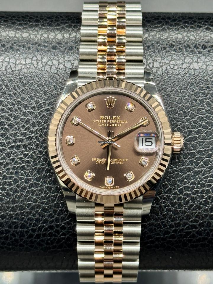 Rolex | Datejust | 278271 | Gold/Steel | 31 mm | Gold/Steel | Brown | Automatic