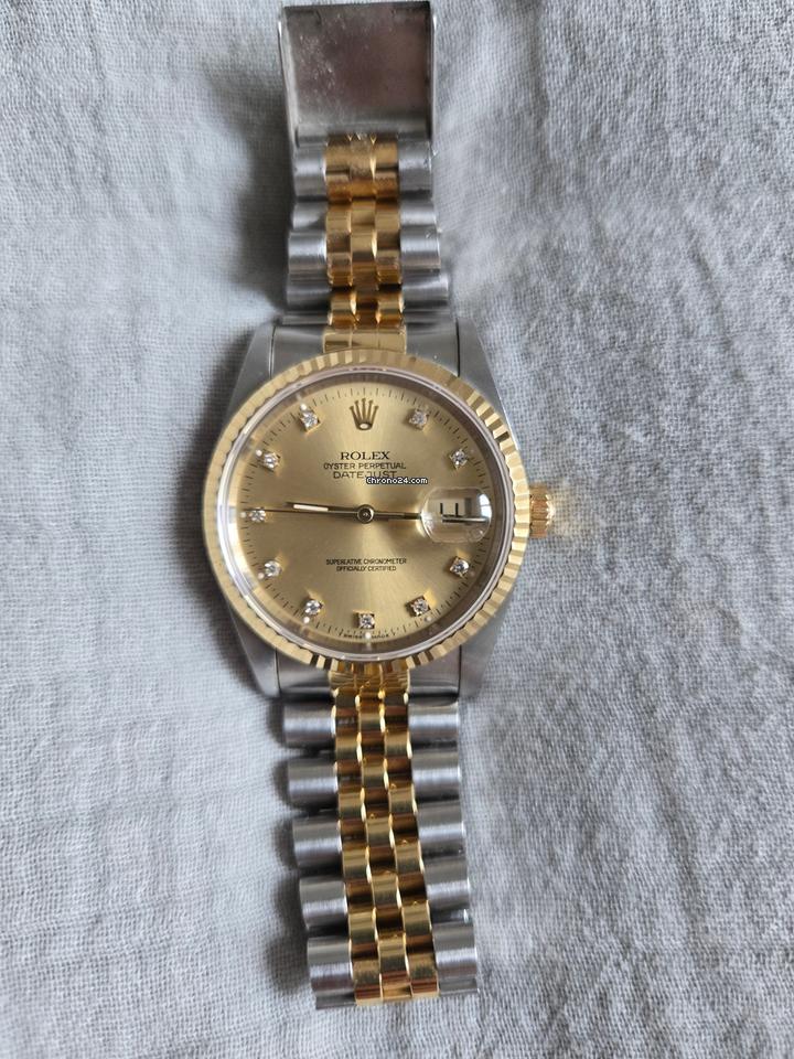 Rolex | Datejust | 16233 | 36 mm | Gold/Steel | Automatic