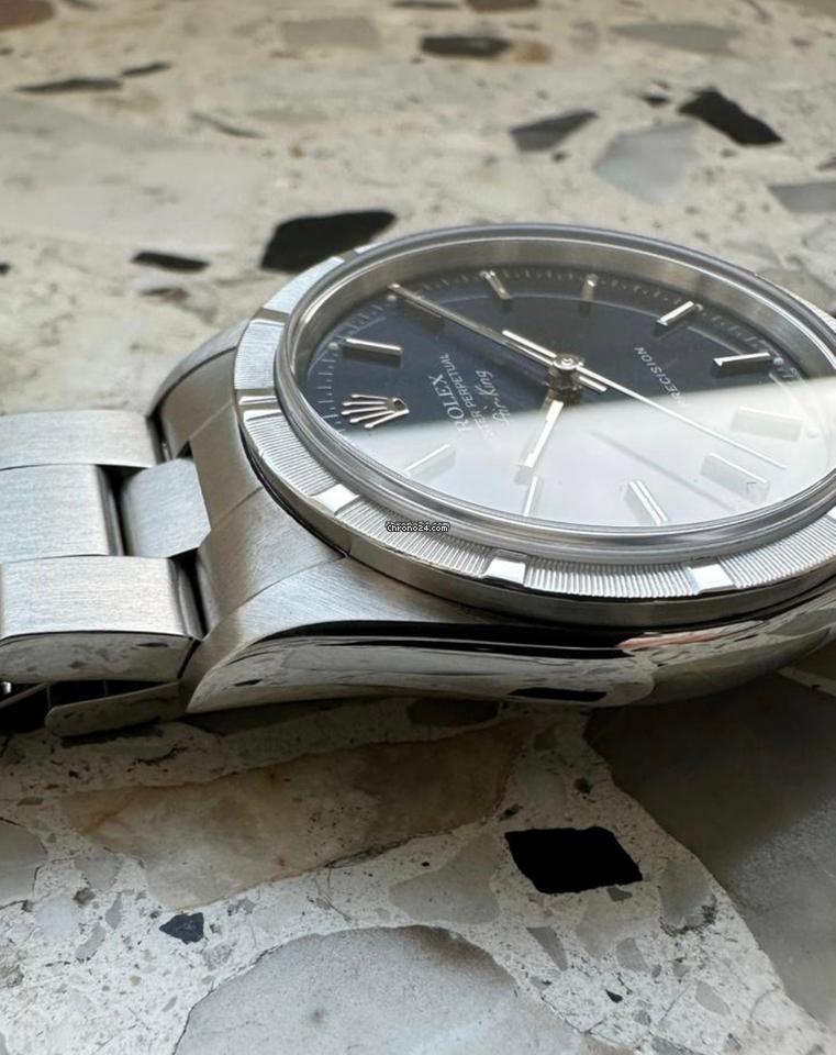 Rolex | Air King | 14010M | Steel | 34 mm | Steel | Blue | Automatic