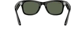 Ray Ban Meta Smart Glasses - Wayfarer Shiny Black G-15 Green Lenses