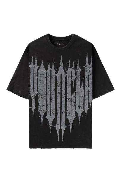 YOUNG LA 4156 Revenge Tees Black Wash