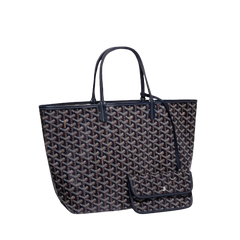 Goyard Saint Louis PM Bag (Navy Blue)