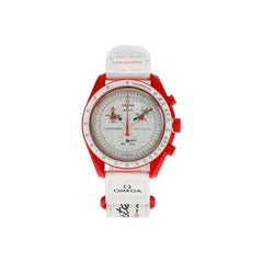 Swatch x Omega Bioceramic Moonswatch Mission To Mars