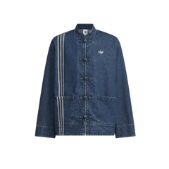 adidas CTT Oversized Chinese Track Top 3.0 Gender Neutral Jacket Medium Blue Denim