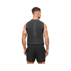 Gymshark Lightweight Seamless Tank Black/Silhouette Grey
