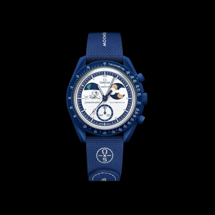 SWATCH x OMEGA Mission to Earthphase Moonshine Gold