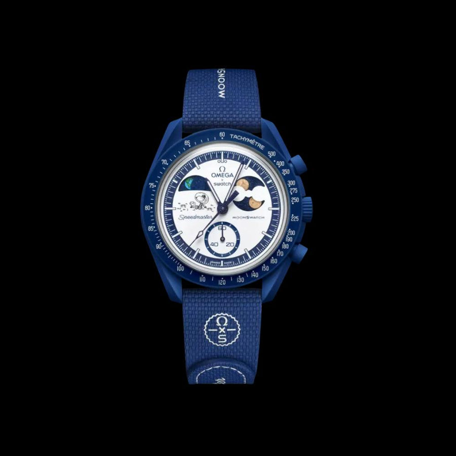 SWATCH x OMEGA Mission to Earthphase Moonshine Gold