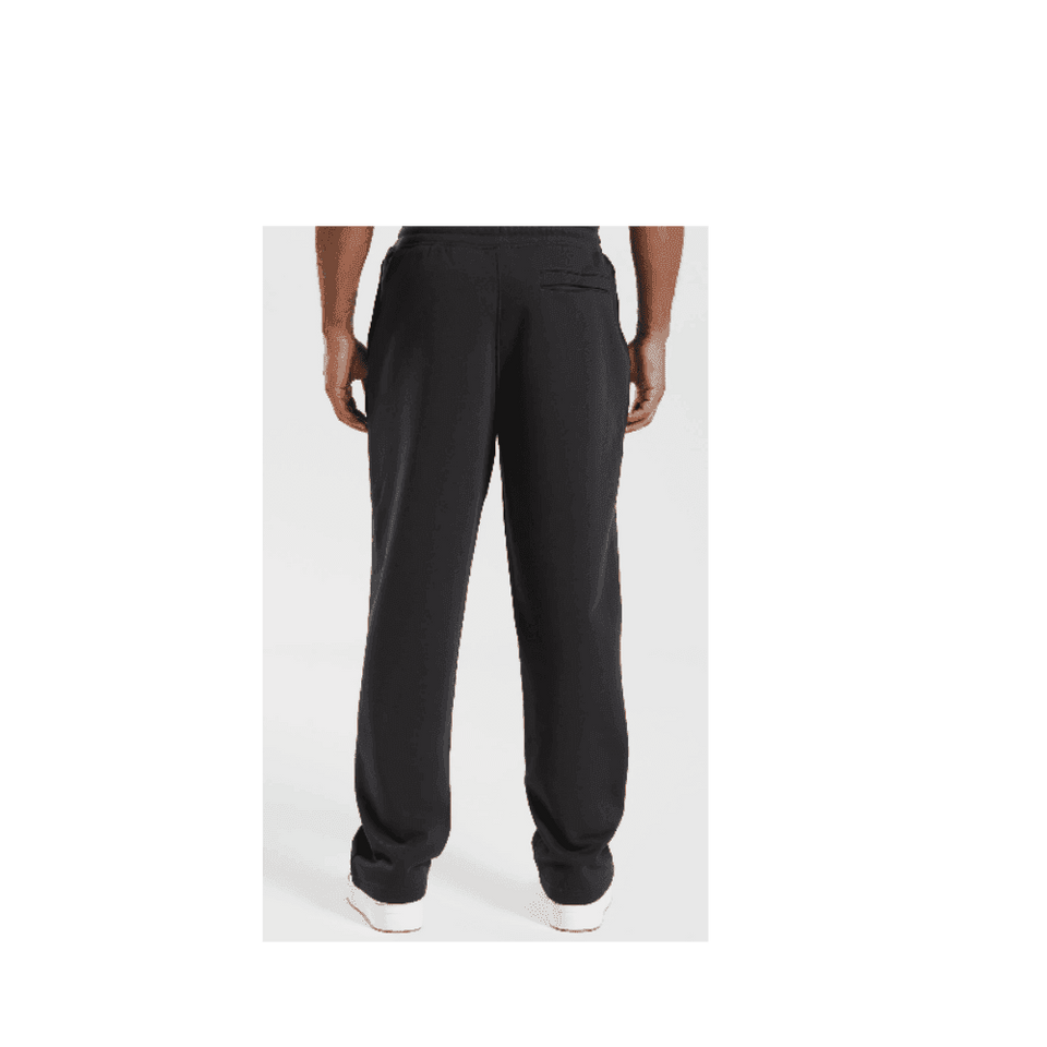 Gymshark Crest Straight Leg Joggers Black