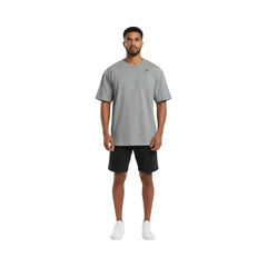 Gymshark Essential Oversized T-Shirt Charcoal Grey Marl