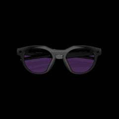 Meta x Oakley HSTN Glasses - Amethyst Transition Lens with Black Frame