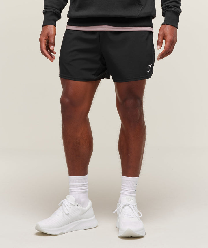 Gymshark Arrival 5" Shorts Black