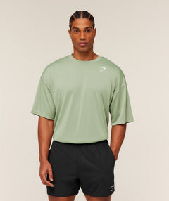 Gymshark Arrival Oversized T-Shirt Gs Haze Green