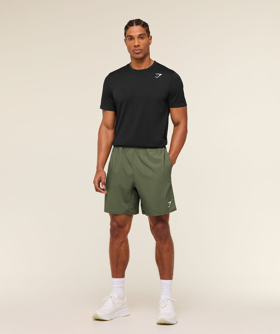Gymshark Arrival 7" Shorts Core Olive