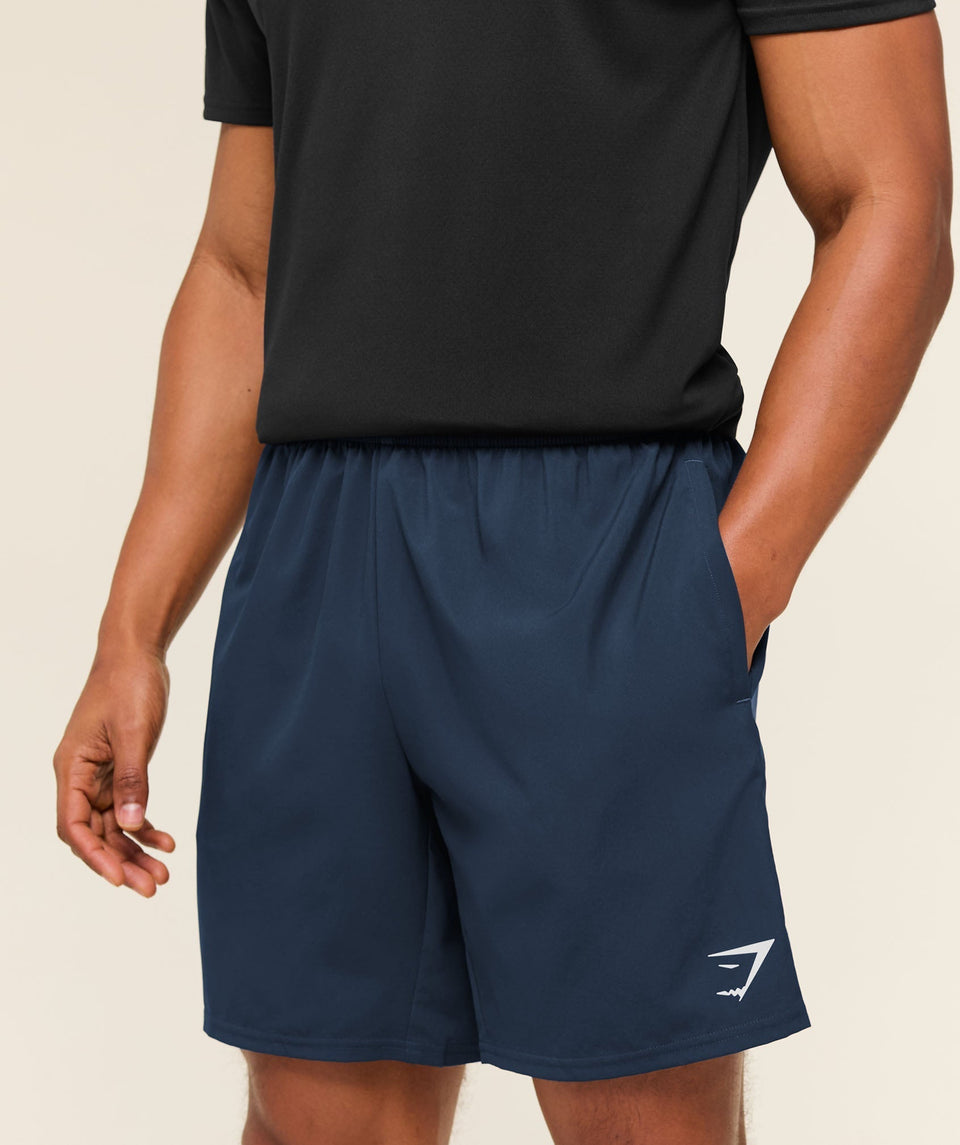 Gymshark Arrival 7" Shorts Navy