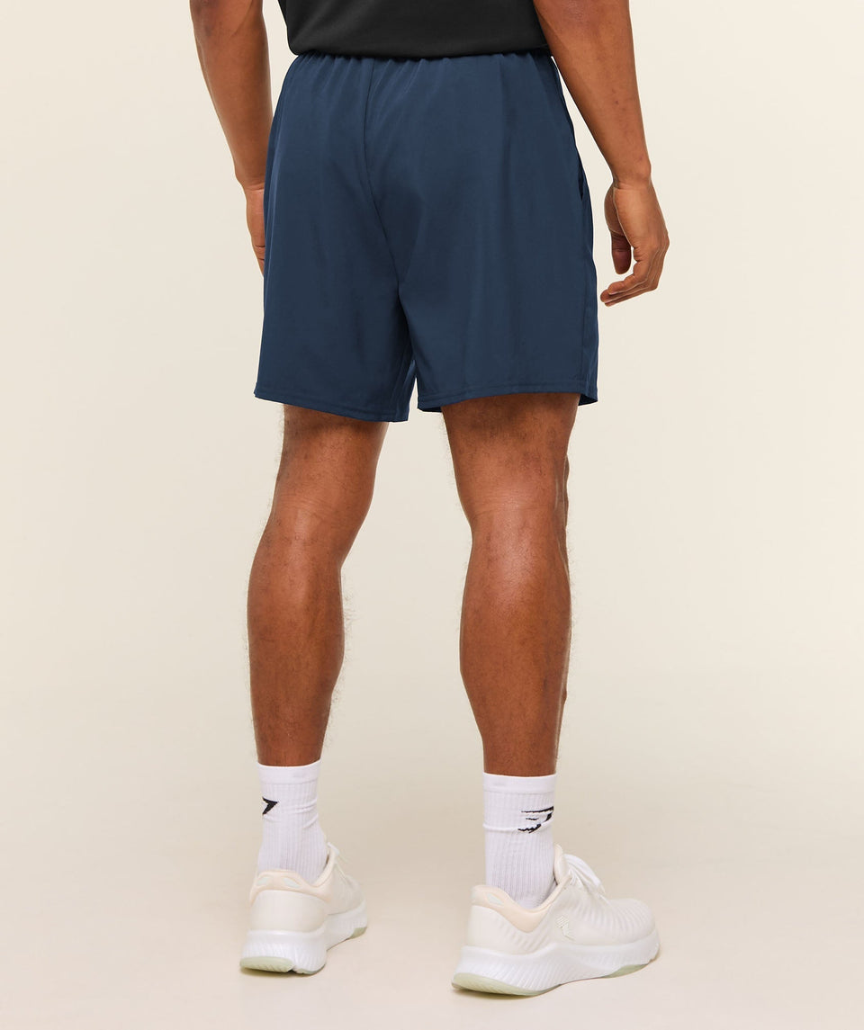 Gymshark Arrival 7" Shorts Navy