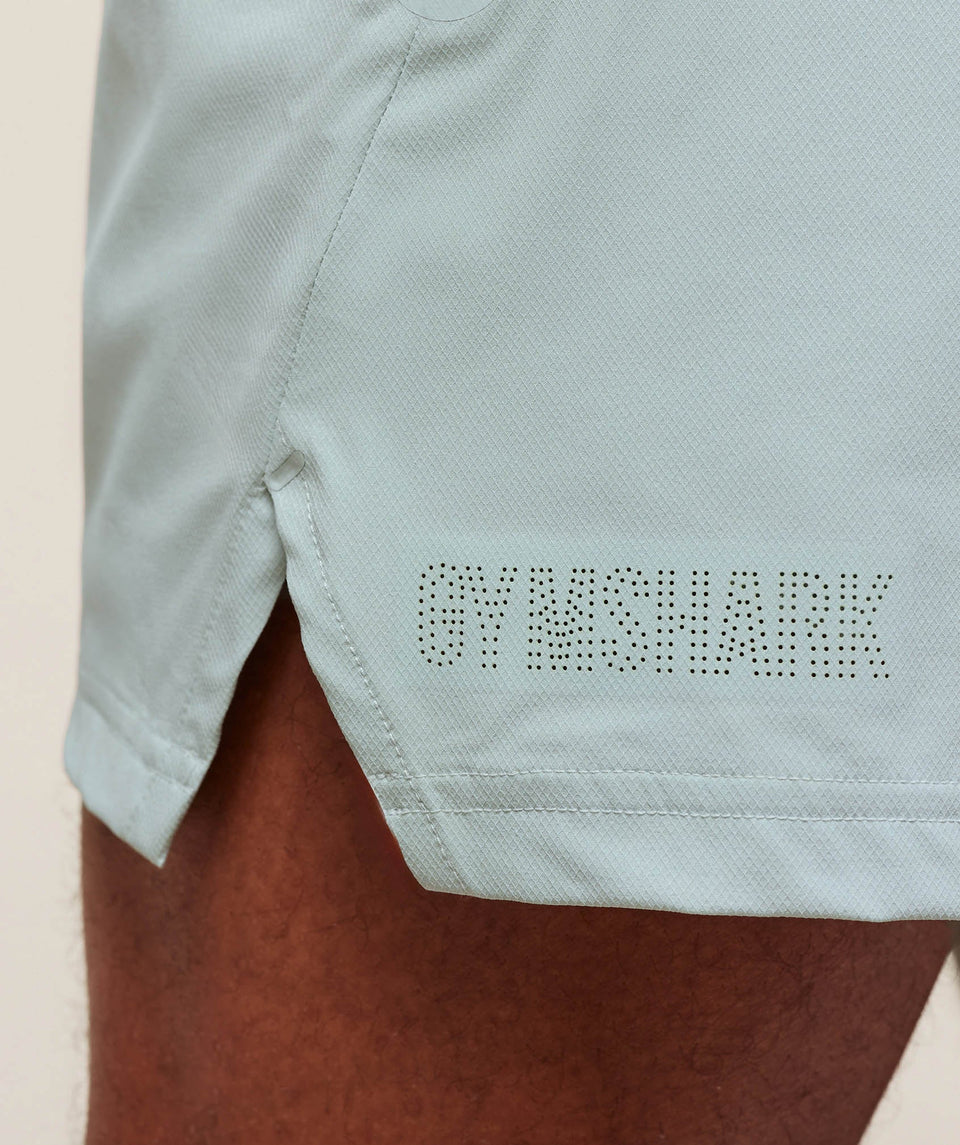 Gymshark Fit Elite 5" Shorts Morning Blue