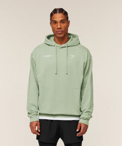 Gymshark Conditioning Club Hoodie GS Haze Green
