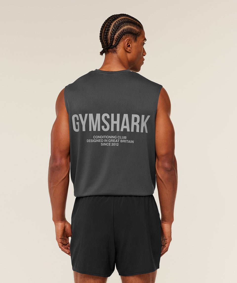 Gymshark Conditioning Club Tank - GS Onyx Grey/GS Smokey Grey