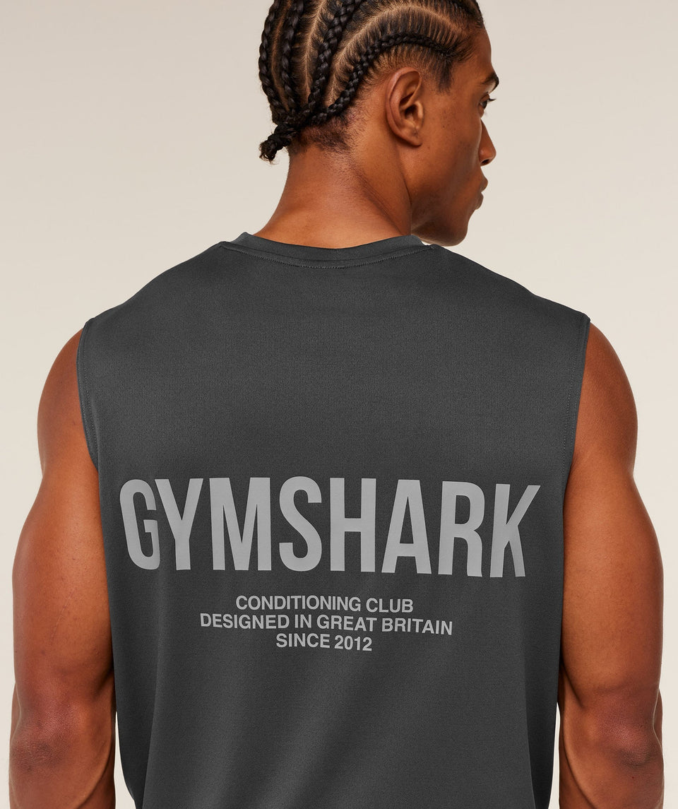 Gymshark Conditioning Club Tank - GS Onyx Grey/GS Smokey Grey