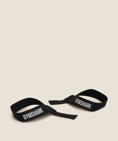 Gymshark Cotton Lifting Straps - GS Black