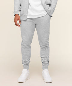 Gymshark Crest Joggers Light Grey Marl