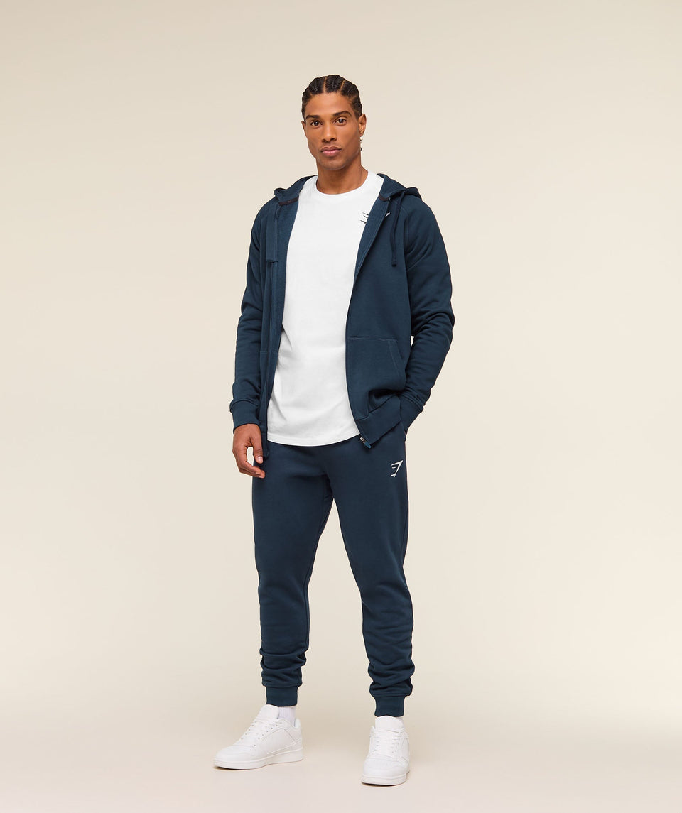 Gymshark Crest Joggers Navy