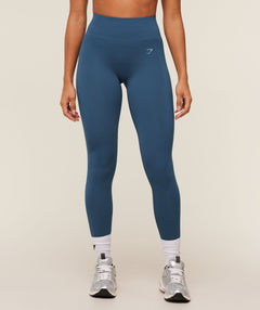 Gymshark Energise Seamless Leggings - Compound Blue