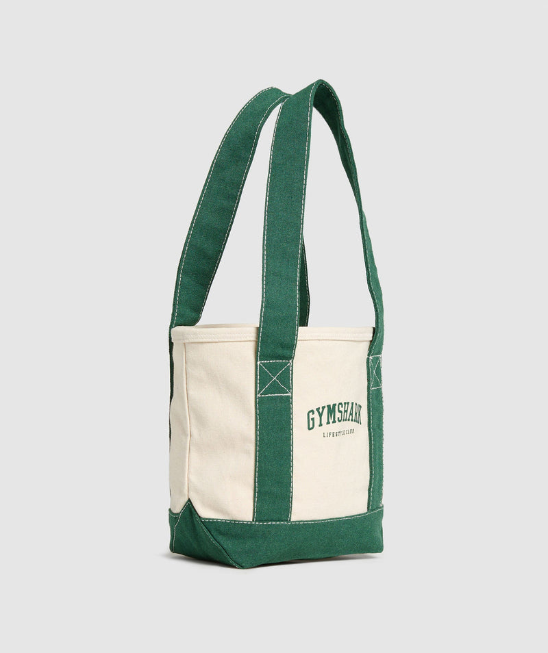 Gymshark Collegiate Mini Tote Oat White