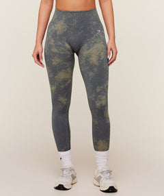 Gymshark Washed Leggings - GS Onyx Grey/WASH