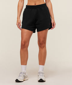 Gymshark Collegiate Graphic Short - Black